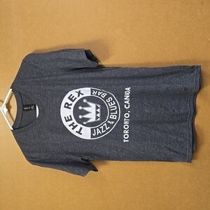 The Rex Size S Grey Jazz & Blues Bar Tee and Beanie